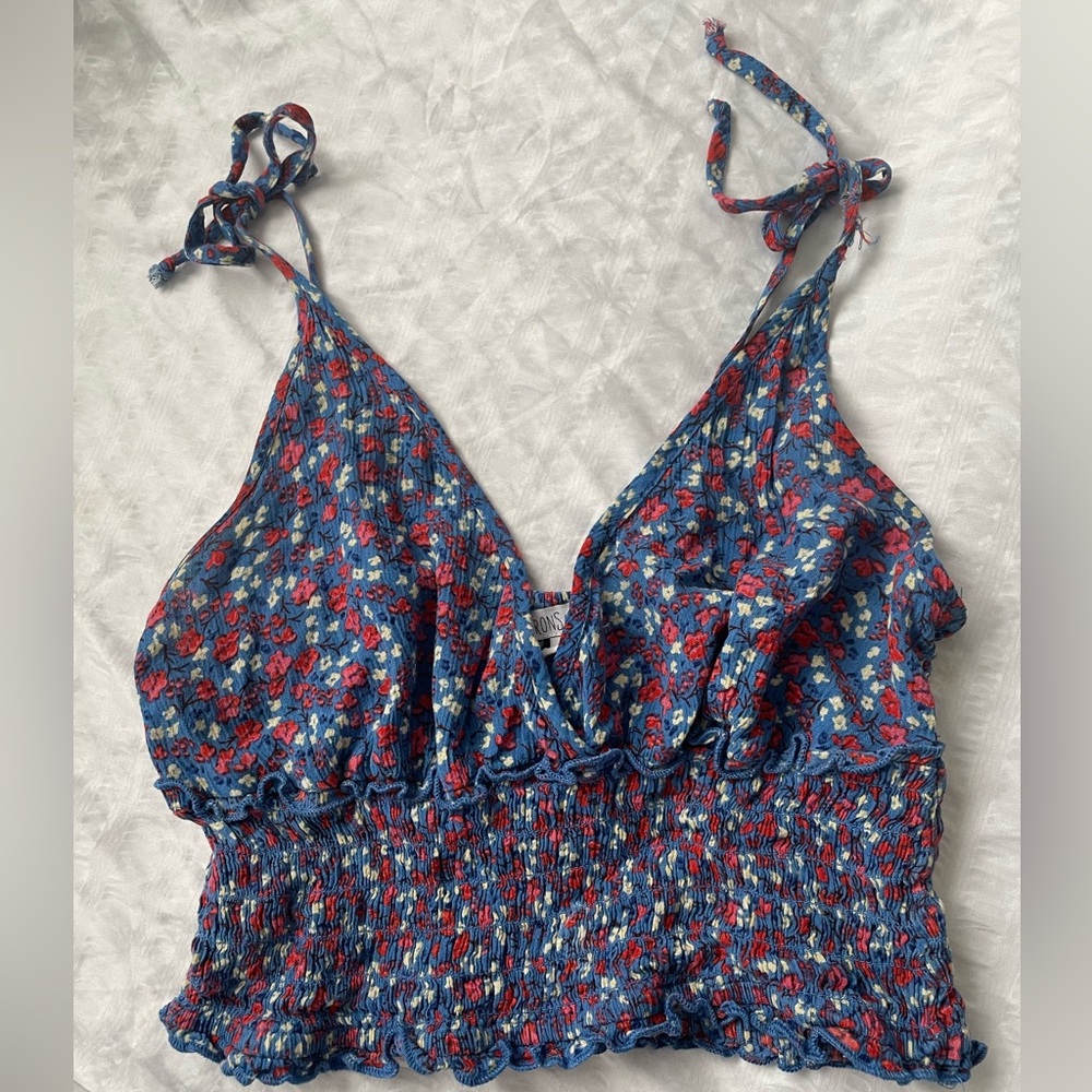 Flower Crop Top